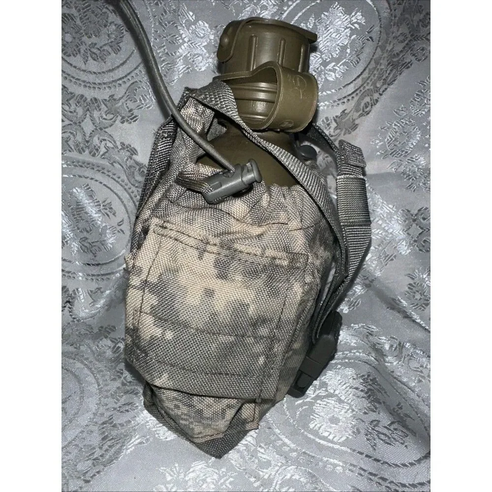 1QT Canteen with ACU Pouch -  Canteen 1 Quart UCP Cover